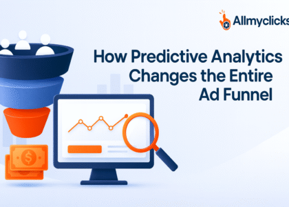 predictive analytics ad funnel illustration