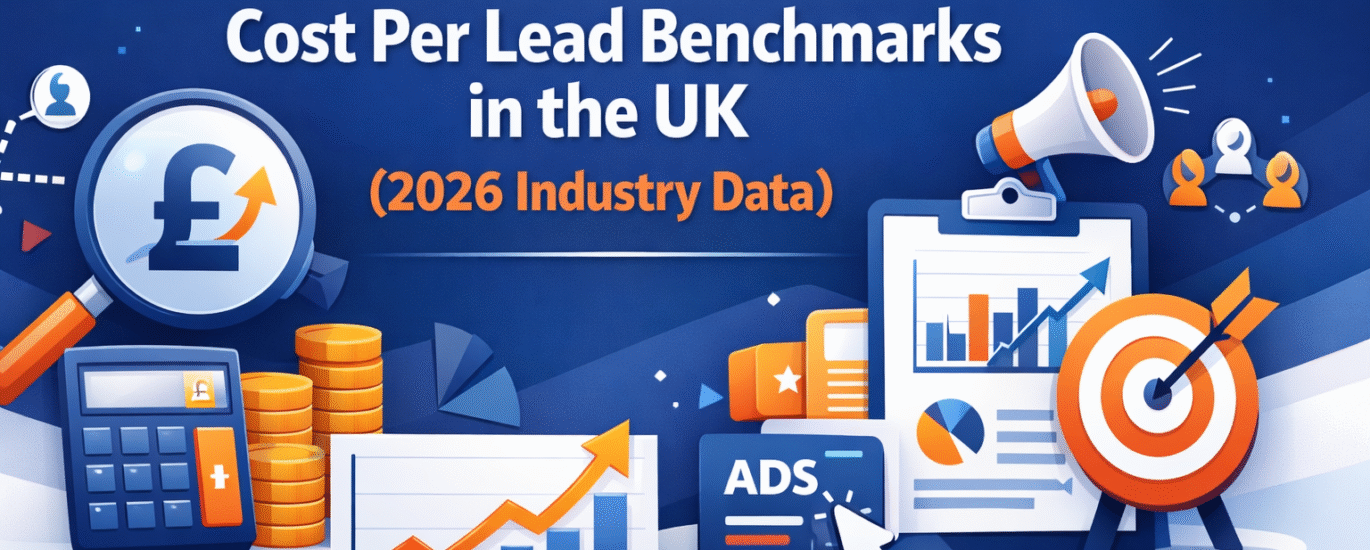 Cost per lead benchmarks in the UK by industry in 2026