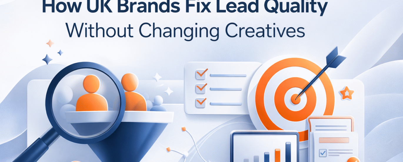 How UK brands improve lead quality without changing ad creatives