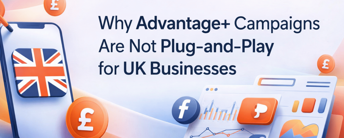 Why Advantage+ campaigns are not plug-and-play for UK businesses – Meta Ads strategy explained