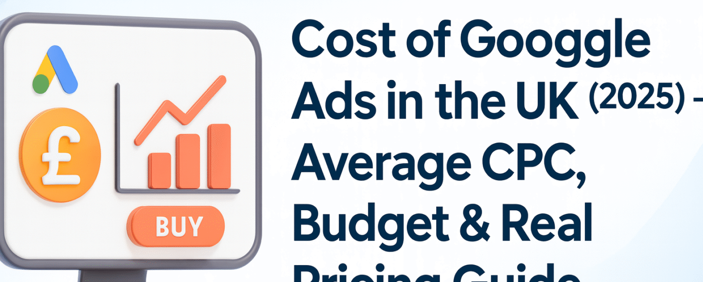 Google Ads cost in the UK explained with CPC, budget, and pricing chart