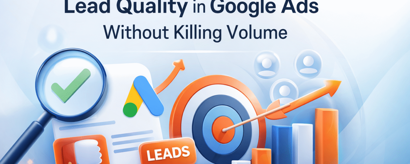 How to Control Lead Quality in Google Ads Without Killing Volume