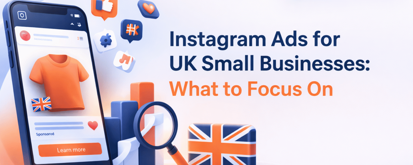 Instagram ads strategy for UK small businesses with targeting and creatives
