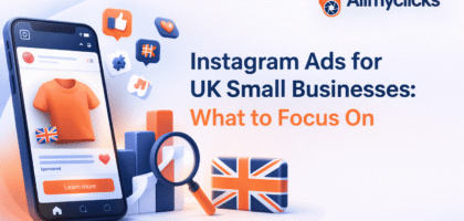 Instagram ads strategy for UK small businesses with targeting and creatives