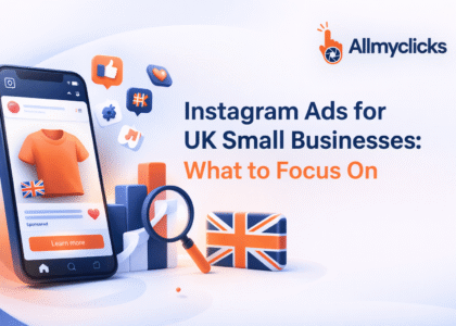 Instagram ads strategy for UK small businesses with targeting and creatives