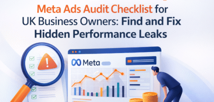 Meta Ads audit checklist for UK businesses to improve ad performance and ROAS