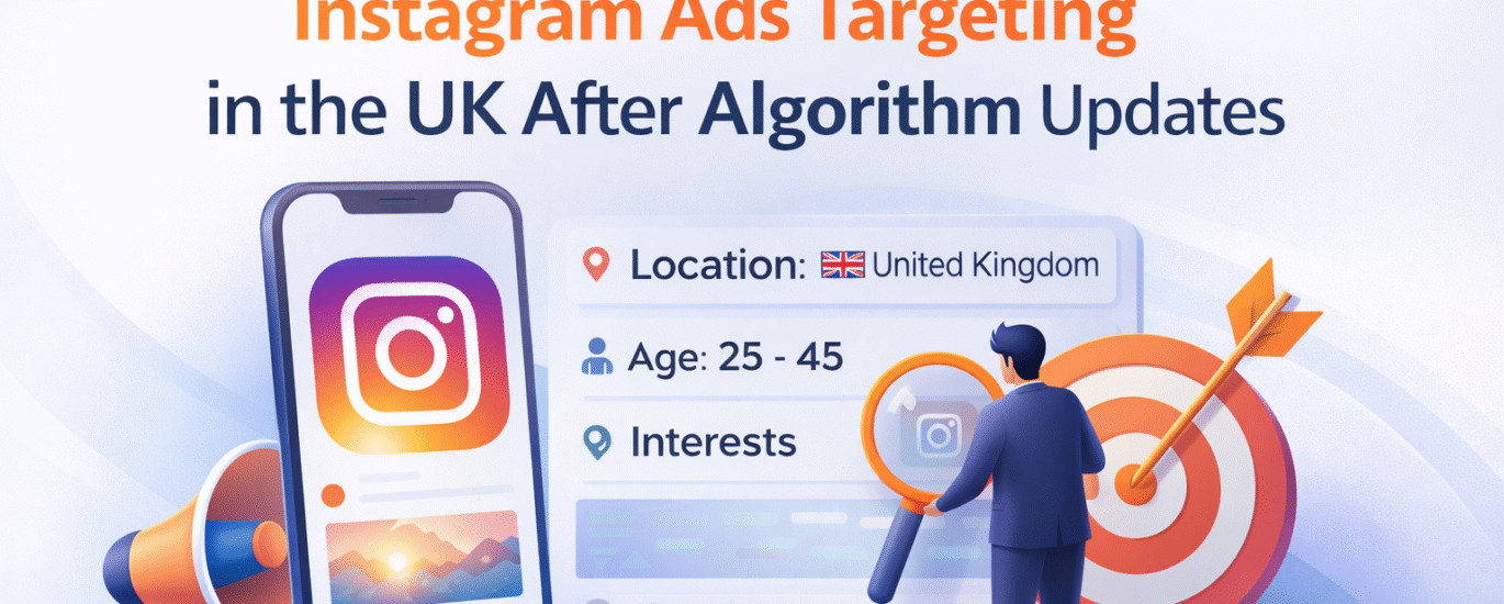 Learn how Instagram Ads targeting works in the UK after recent algorithm updates. Discover what still works, what to avoid, and how to scale results in 2026.